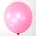 Pink matte latex balloon for party decoration, wedding, and festive event celebrations. - 10 Inch Dark Pink 100 Pieces/Pack / Deep Pink