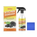 Jakehoe spray nettoyant dégraissant pour cuisine avec chiffon 120ml pour la maison - Ensemble de Nettoyant pour Cuisine et Serviette