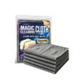 Set van 5 verdikte microvezel magische schoonmaakdoekjes voor keuken en auto reiniging. - 5 Stuks / Grijs Zwart