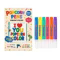 Popcorn pennen set 6 kleuren 3D puffy verf pennen DIY creatieve tekening kunst gereedschap. - 60ML (10ML*6) / Popcorn Pennen