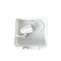 Washing machine drainage tray four-piece set white plastic anti overflow tool accessories - Four-Piece Set