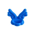 Carino supporto ali per animali domestici virtuali blu organizzatore da scrivania - 1 Pezzo / Blu