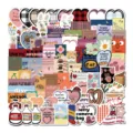 Süßes ästhetisches Sticker-Set für Koffer Wasserflasche Laptop Handy DIY Dekoration tolle Designs. - Süße Füllung HT212
