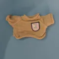 Cute knit sweater for teddy bear doll plush toy miniature winter warm pullover clothes - Khaki Sweaters