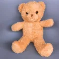 Oso de peluche marron suave juguete lindo animal de peluche relleno para regalar - Terciopelo de algas beige / 30cm