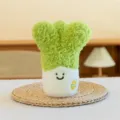 Süßes Gemüse Plüschtier weiche Cartoon Stoffpuppe Kinder Geschenk Greifautomat Puppe - Frühlingszwiebel 24*10 cm