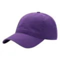 Gorra de béisbol clásica en color morado con visera curvada para uso diario y casual. - 54-62cm / Púrpura