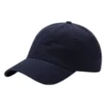 Gorra de béisbol clásica de algodón lavado azul marino con visera curvada para uso diario. - 54-62cm / Azul marino