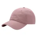 Gorra de béisbol clásica de algodón lavado para uso diario, visera curvada cómoda y fresca. - 54-62cm / Rosa intenso