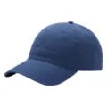 Gorra de béisbol clásica de algodón lavado, azul marino, sombrero de sol ajustable. - 54-62cm / Azul claro