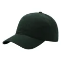 Gorra clásica de béisbol de algodón lavado verde oscuro ideal para protección solar. - 54-62cm / Verde Oscuro