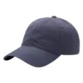 Gorra de béisbol de algodón lavado unisex color sólido sombrero casual gorra de sol ajustable - 54-62cm / Azul Pizarra