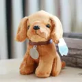 Perro de peluche marron juguete suave para ninos, adorable muneca de tela para decoracion. - 18cm / Colgante Golden Retriever