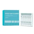 Portable sticky ear cleaner with 24 patches, comfortable gentle earwax removal tool set. - 24 Pieces/Pack / Blue