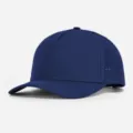 Gorra de béisbol azul oscura de 5 paneles de secado rápido con perforaciones láser. - Talla única / Azul Marino