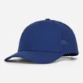 Gorra de béisbol transpirable perforada con láser de color sólido sombrero de sol nuevo - Azul Marino