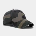 Gorra de béisbol de camuflaje lavada vintage para hombre mujer, sombrero de algodón. - Camuflaje 1