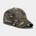 Gorra de béisbol de camuflaje lavada, algodón táctico seis paneles sombrero deportivo al aire libre. - Camuflaje 3