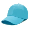 Hellblaue schnelltrocknende Baseballkappe, weiche atmungsaktive Sonnenschutzkappe für Outdoor. - Einheitsgröße / Blau