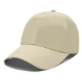 Leichte khaki Schnelltrocknende Baseballkappe Weiche Outdoor Sonnenschutz Kappe Neu - Einheitsgröße / Beige