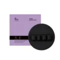 Gant de toilette exfoliant pour le corps avec bande élastique pour un nettoyage doux. - Noir