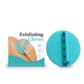 Brosse de gommage pour le corps de bain en silicone outil de nettoyage doux avec sangle - 1 Pièce / Bleu sarcelle