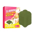 Parche adelgazante de hierbas para el cuidado corporal suave y transpirable 8pcs - 8 Banderines / Verde