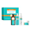 Set de soins capillaires hydratants à l'huile d'argan EELHOE avec shampooing, revitalisant, huile et masque. - Set de Soin Capillaire de 4 Pièces