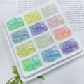 Bunte schimmernde Acryl Wolken Perlen DIY Schmuckzubehör Handy Kette Anhänger Set - 1# Zufälliger Mix