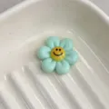Süsses Harz Smiley Blumen DIY Perlen für Armband Schmuck Herstellung und Bastelbedarf. - Qingchuan Grün