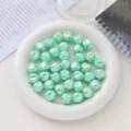 Cuentas sueltas de acrilico de 16mm forma de higo color AB accesorios dejoyeria DIY - 16 mm (agujero 3 mm) / 11# Verde