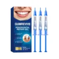 Zahnfleischpflege Gel Set mit 3 Spritzen, sanfte Formel für Zahnpflege und frischen Atem. - 9ml (3ml*3)