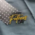 Father's Day black gold acrylic cake topper happy fathers day party dessert decoration - Black & Gold Double Layer - Happy Father's Day (Side Ornament) / Width Approx 9CM