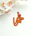 Valentine's Day double layer acrylic I love you cake topper for romantic party decoration. - Red Gold Double Layer I Love You / Width Approx 9.3cm