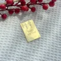 Goldenes Acryl Happy New Year Kuchendeckel fuer Feiertag Party Backen Dekoration - Rechteckig Frohes Neues Jahr Gold