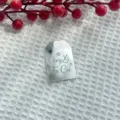 Silberner Acryl-Kuchendeckel mit Gong Xi Fa Cai Gravur, Neujahrs-Party-Dekorationsartikel. - Wohlstand Silber