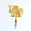 Gold 2026 Graduation Cake Topper, Acrylic Grad Party Decoration with Cap Design - 2026 Graduation Cake Topper 2 / 1 Piece / Gold