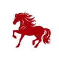 Red horse acrylic cake topper new year 2026 party decoration cake insert supplies - Acrylic Red Horse (2) / Approximately 10.5cm Wide