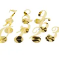 Números de mesa de acrílico espejo dorado para decoración de bodas y fiestas. - Número 1 / Dorado