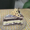Father's day gold cake topper 1 dad acrylic dessert insert party decoration bake supply - #1 Dad / Width Approx 5.5CM / Gold