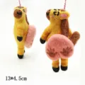 Handmade felt tiger pendant detail, cute cartoon hanging ornament for bags and cars. - Flatterer (Funny Whale)