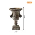 Maceta de Pilar Romano Vintage 50cm Urna Antigua Jardinera Decorativa Propuesta SKU - A3193 (50x31cm)