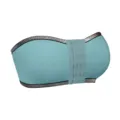 Atmungsaktiver trägerloser Bandeau-BH mit glitzerndem Rand und praktischem Vorderverschluss. - S / Oberteile / Blau