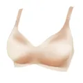 Comfortable nude seamless bra for women, smooth daily wear push up support lingerie main view - S / Tops / Nude