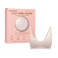 Zeriluna Damen BH kabellos nahtlos gepolstert push up bralette hautfarben komfort alltag - S / Hautfarben