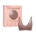 Zeriluna Jelly Bügelloser BH Alltag Komfort nahtlos atmungsaktiv rosa Damen Bustier - S / Braun