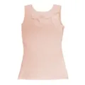 Women square neck padded tank top soft breathable comfortable daily wear camisole undershirt new - Dusty Pink