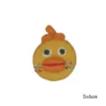 Handmade wool felt cute yellow chick brooch apparel accessory, compact size 5x6cm. - Yellow Duck