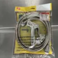 Set spruzzatore per bidet in acciaio inossidabile con tubo e supporto per WC bagno. - Set spruzzatore per bidet a 7, 3 pezzi (sacchetto colorato)