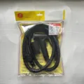Plastic bidet sprayer set with flexible hose and bracket for bathroom toilet cleaning. - 7-Shape Spray Gun with Hose & Bracket (Color Bag) - Black